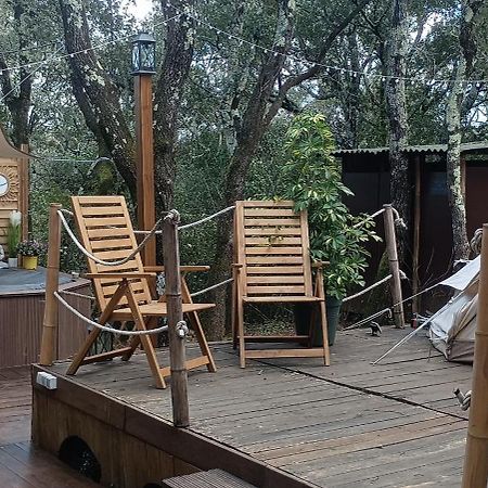 Evasion En Pleine Nature, Tipi Insolite Et Jacuzzi Au Pont Du Gard ! Vers-Pont-du-Gard Eksteriør billede