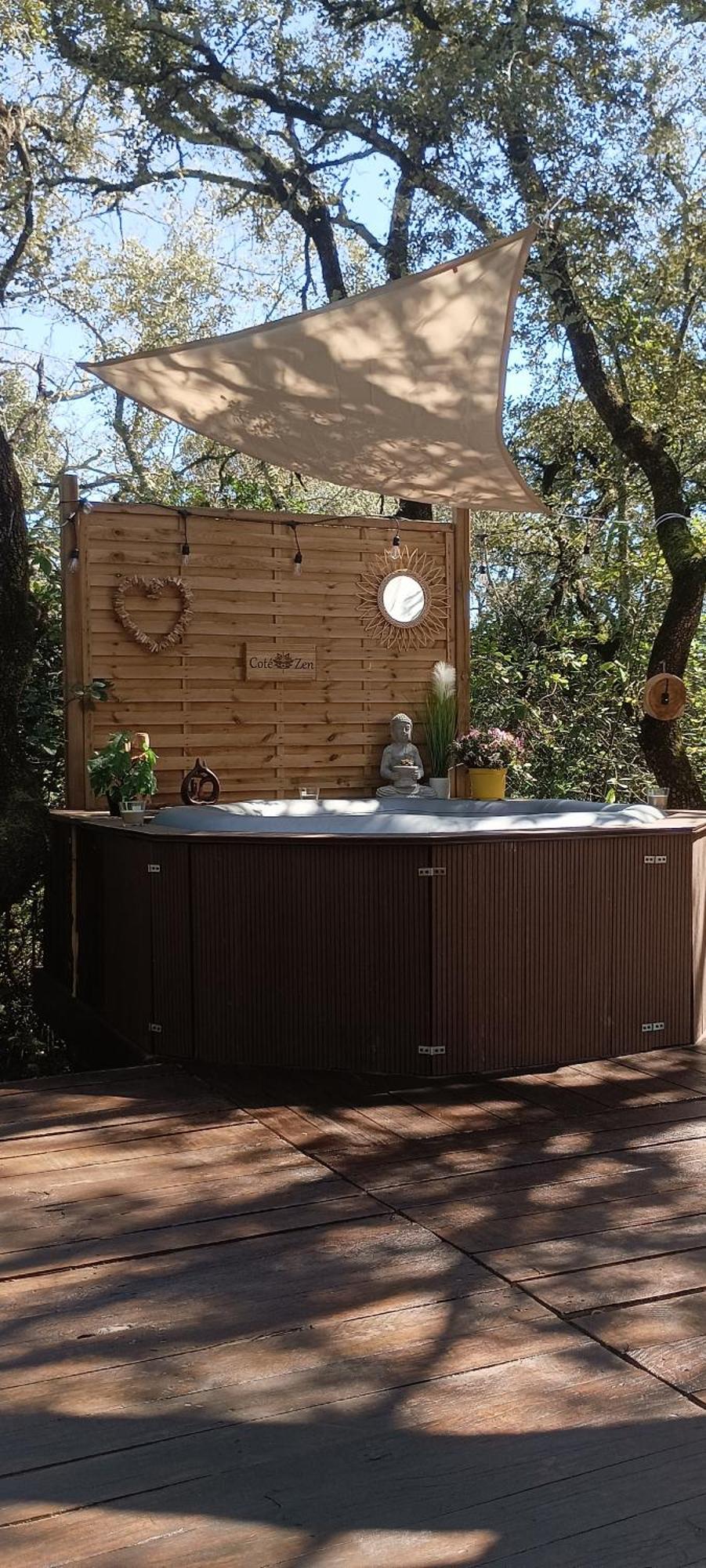 Evasion En Pleine Nature, Tipi Insolite Et Jacuzzi Au Pont Du Gard ! Vers-Pont-du-Gard Eksteriør billede