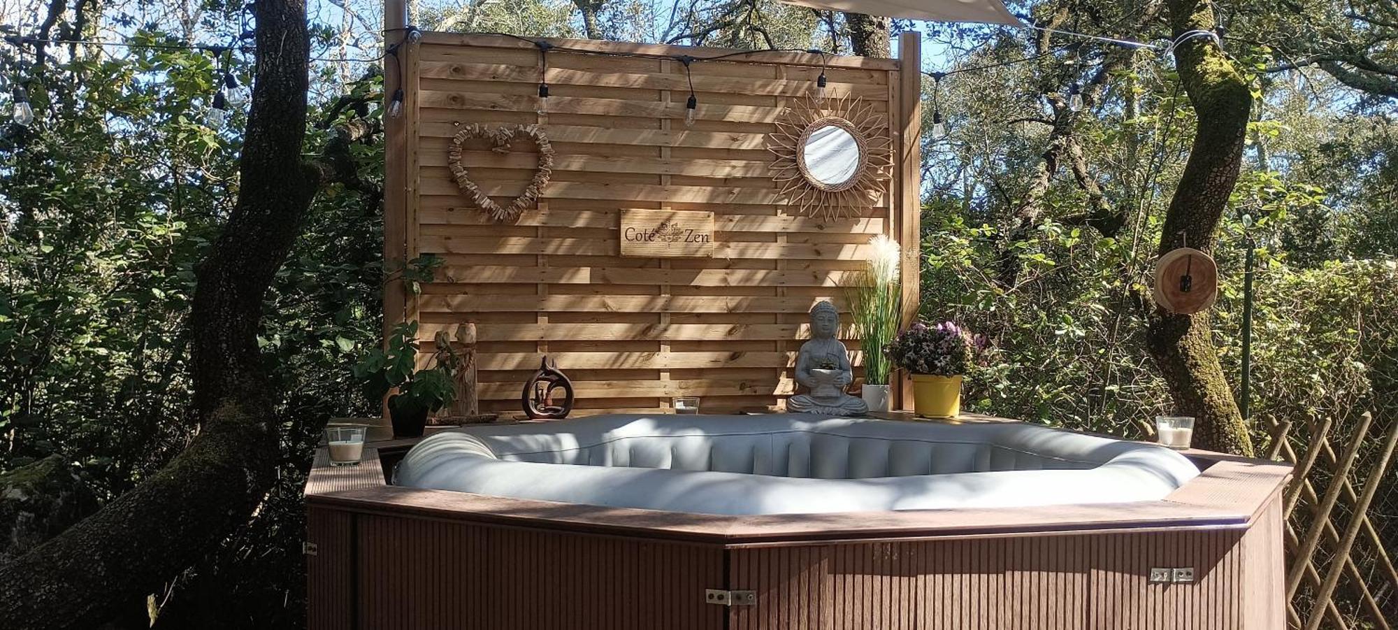 Evasion En Pleine Nature, Tipi Insolite Et Jacuzzi Au Pont Du Gard ! Vers-Pont-du-Gard Eksteriør billede